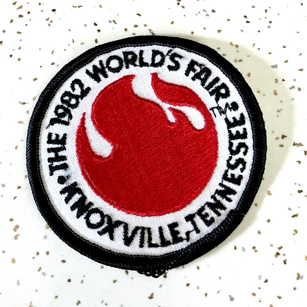 Vintage 80’s World’s Fair Knoxville TN souvenir embroidered patch